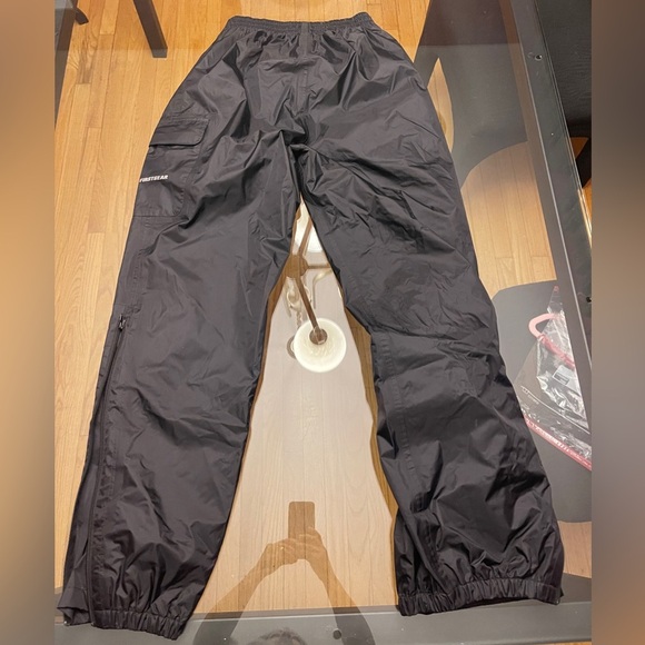 First Gear Waterproof Black Motorcycle Biker Riding Pants. - Picture 7 of 10